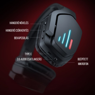 Onikuma B60 Vezeték Nélküli Gamer Headset