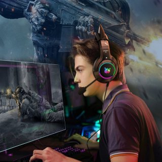 Onikuma K9 Cicafüles Gamer Headset