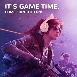 Onikuma K9 Cicafüles Gamer Headset