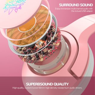 Onikuma K9 Cicafüles Gamer Headset