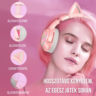 Onikuma K9 Cicafüles Gamer Headset