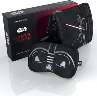 Noblechairs Memóriahabos párnaszett kiegészítő Gamer Székhez - Darth Vader Edition - Fekete - 2 év