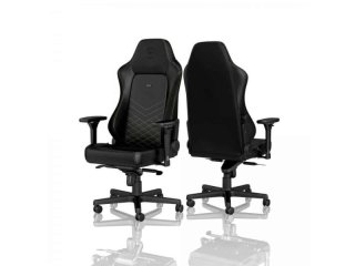 Noblechairs HERO Gamer Szék - PU Bőr - Fekete/Arany - 2 év garancia