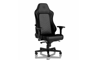 Noblechairs HERO Gamer Szék - Valódi Bőr - Fekete - 3 év garancia