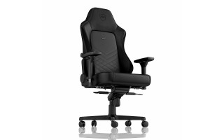 Noblechairs HERO Gamer Szék - Valódi Bőr - Fekete - 3 év garancia