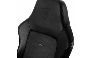 Noblechairs HERO Gamer Szék - Valódi Bőr - Fekete - 3 év garancia