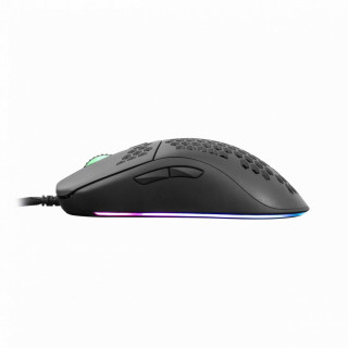 White Shark GALAHAD GM-5007B Gaming Egér - 6400 DPI - RGB - Fekete - 1 év garancia
