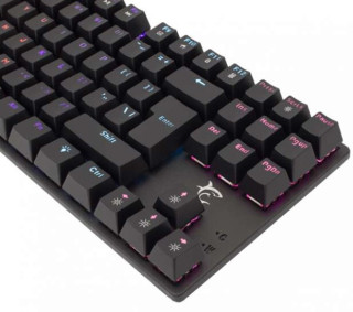 White Shark COMMANDOS Black Mechanikus Gamer Billentyűzet - Angol kiosztás