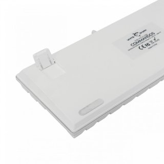 White Shark COMMANDOS GK-2106W/R-HU Mechanikus Gaming Billentyűzet - Red switch - Magyar (HU) kioszt