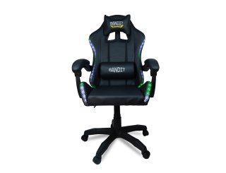 BANDIT Lumina RGB Gamer szék - fekete
