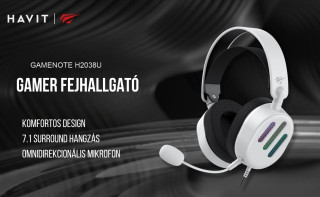 Havit Gamenote H2038U Gamer Headset