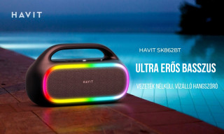 Havit SK862BT Vízálló Kültéri Bluetooth hangszóró