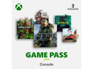 Xbox Game Pass Konzol 3 hónapos előfizetés (Beváltó kód)