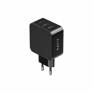 Havit UC118 Mobile series 32W - Otthoni töltő - Fekete