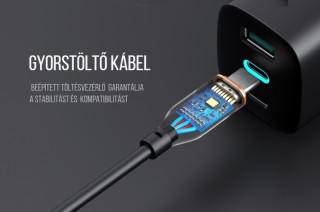 Havit CB603 Mobile series - PD60W USB Type-C kábel 1,2M