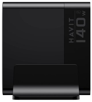 Havit UCLE004 Mobile series GaN 140W - Utazó töltő EU - Fekete