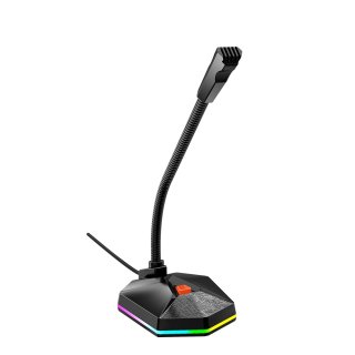 Meetion MC13 vezetékes RGB Gamer Mikrofon