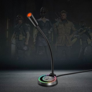 Meetion MC14 vezetékes RGB Gamer Mikrofon