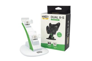 BANDIT Xbox Series X & S - Töltőállomás + 2 db 1400mAh akkumulátor