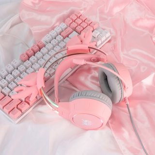 Onikuma X15 PRO Gamer Fejhallgató - Rénszarvasos