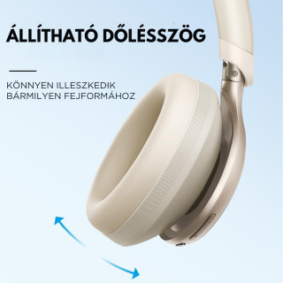 Anker Soundcore Space One Vezeték Nélküli Fejhallgató - Fehér
