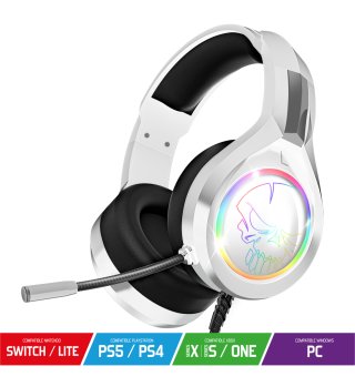 Spirit of Gamer PRO-H8 Gamer Headset - fehér