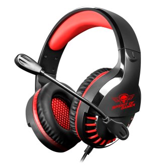 Spirit of Gamer PRO-H3 Gamer Headset - Fekete-piros