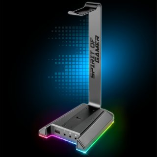 Spirit of Gamer SENTINEL 7.1 Headset állvány - Fekete