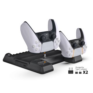 Dobe TP5-0593 - PS5 Multifunkciós Hűtőállvány - 2 év garancia