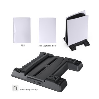 Dobe TP5-0593 - PS5 Multifunkciós Hűtőállvány - 2 év garancia