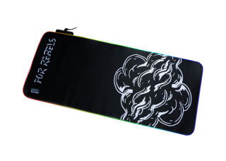 BANDIT JAPAN SMOKE RGB Gamer Egérpad - L