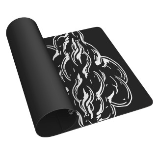 BANDIT JAPAN SMOKE RGB Gamer Egérpad - L