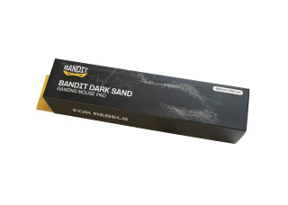 BANDIT DARK SAND Gamer Egérpad - XL