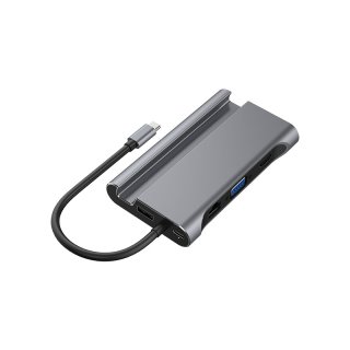 Havit HB4001 USB-Type C Hub telefontartóval