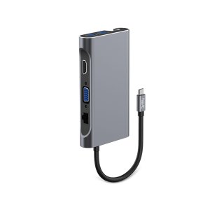 Havit HB4001 USB-Type C Hub telefontartóval