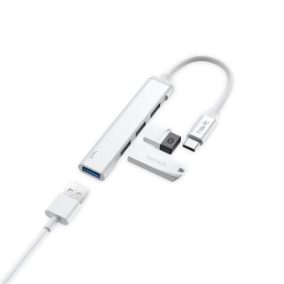 Havit HB41 USB-Type C Hub - Fehér