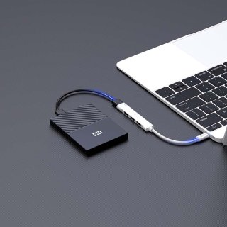 Havit HB41 USB-Type C Hub - Fehér