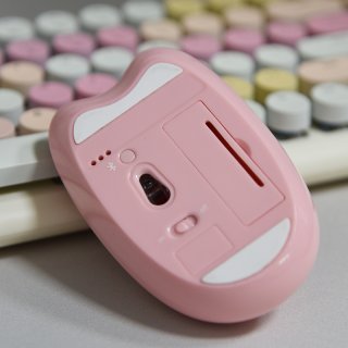MOFII M3DM Dual Mode Vezeték nélküli Egér 2.4GHz + BT - Pink