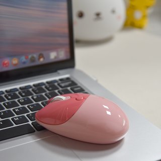 MOFII M3DM Dual Mode Vezeték nélküli Egér 2.4GHz + BT - Pink