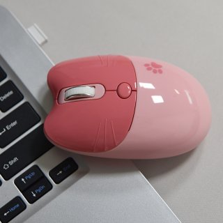 MOFII M3DM Dual Mode Vezeték nélküli Egér 2.4GHz + BT - Pink
