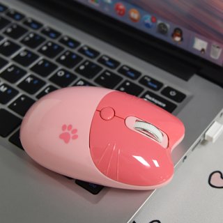 MOFII M3DM Dual Mode Vezeték nélküli Egér 2.4GHz + BT - Pink