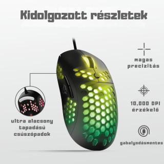 Trust GXT 960 Graphin ultrakönnyű gaming egér