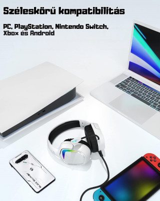 BlackShark BS-X1 RGB Gamer Fejhallgató