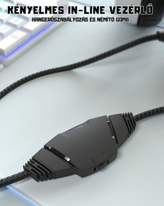 BlackShark BS-X1 RGB Gamer Fejhallgató