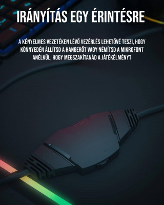 BlackShark BS-X1 RGB Gamer Fejhallgató
