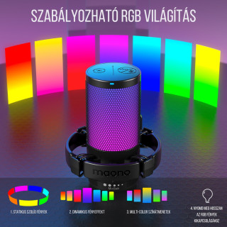 MAONO DGM20 USB Streamer/Gamer Mikrofon RGB