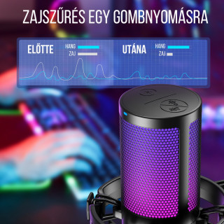 MAONO DGM20 USB Streamer/Gamer Mikrofon RGB