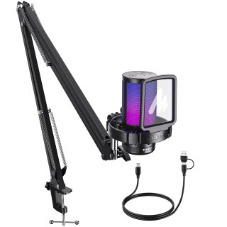 MAONO DGM20S USB Streamer/Gamer Mikrofon Kit RGB