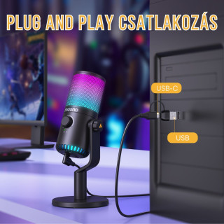 MAONO DM30 RGB USB Streamer/Gamer Mikrofon