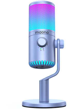 MAONO DM30 RGB USB Streamer/Gamer Mikrofon - Lila